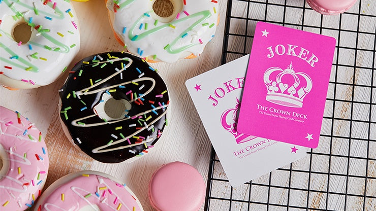 Pink Crown Playing Cards by The Blue Crown