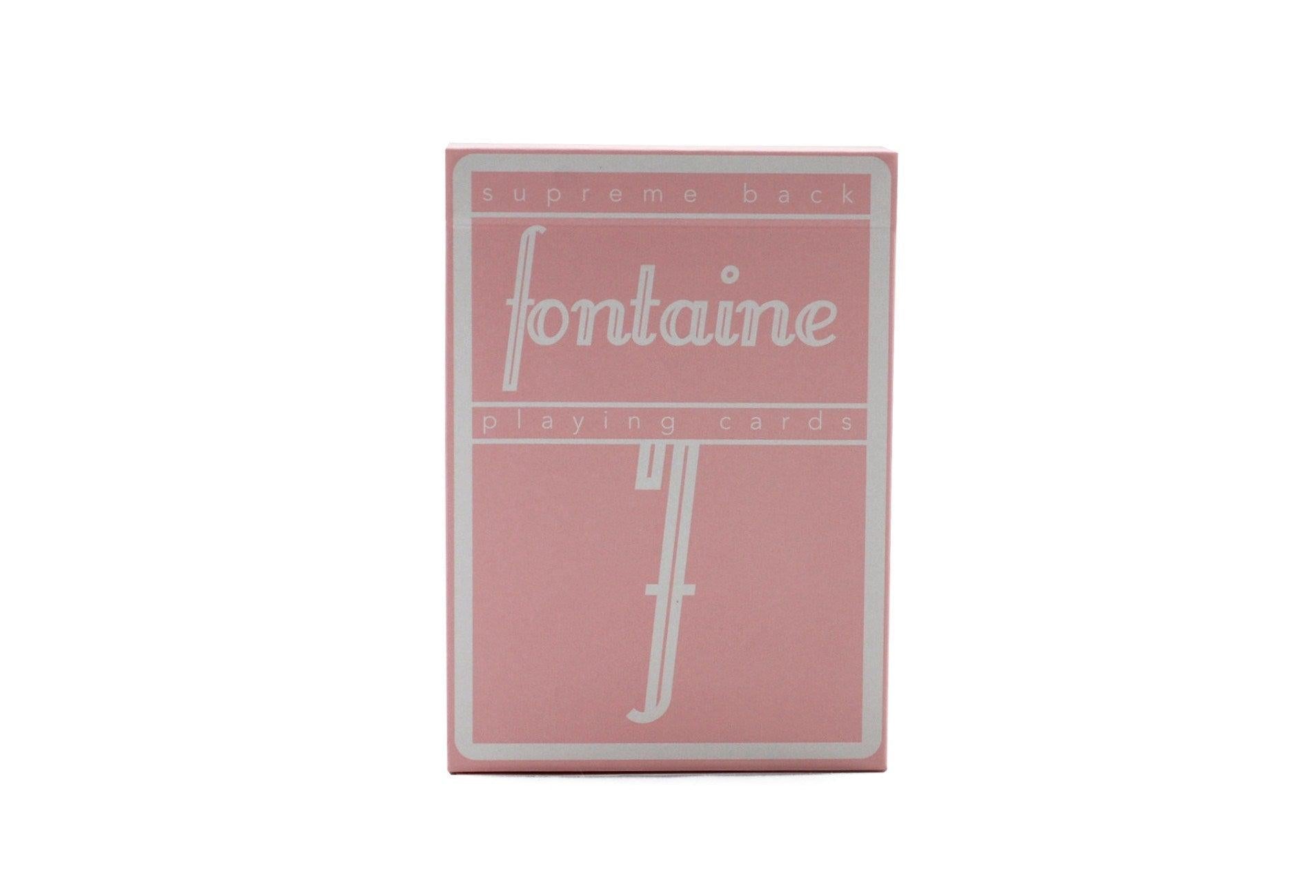 トランプ Fontaine Pink Pink Fontaine-RarePlayingCards.com – Rare Playing Cards