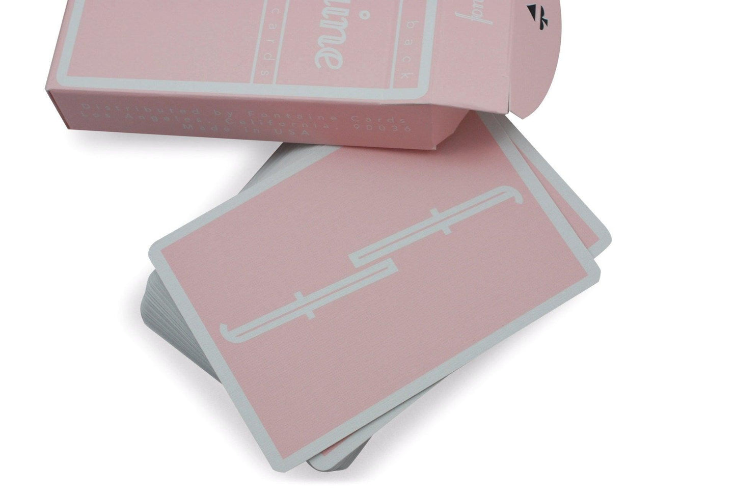 Pink Fontaine-RarePlayingCards.com – Rare Playing Cards