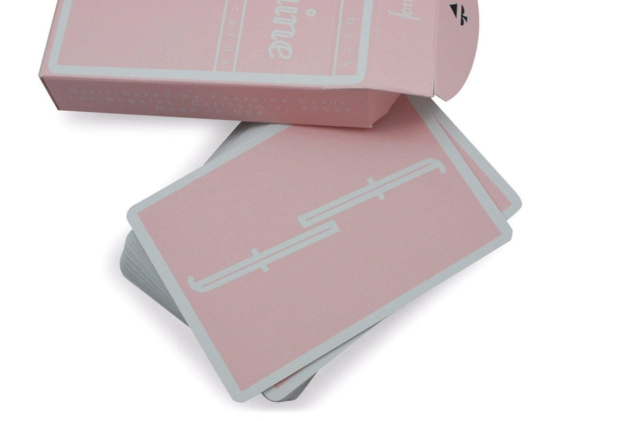 Pink Fontaine Playing Cards by Fontaine