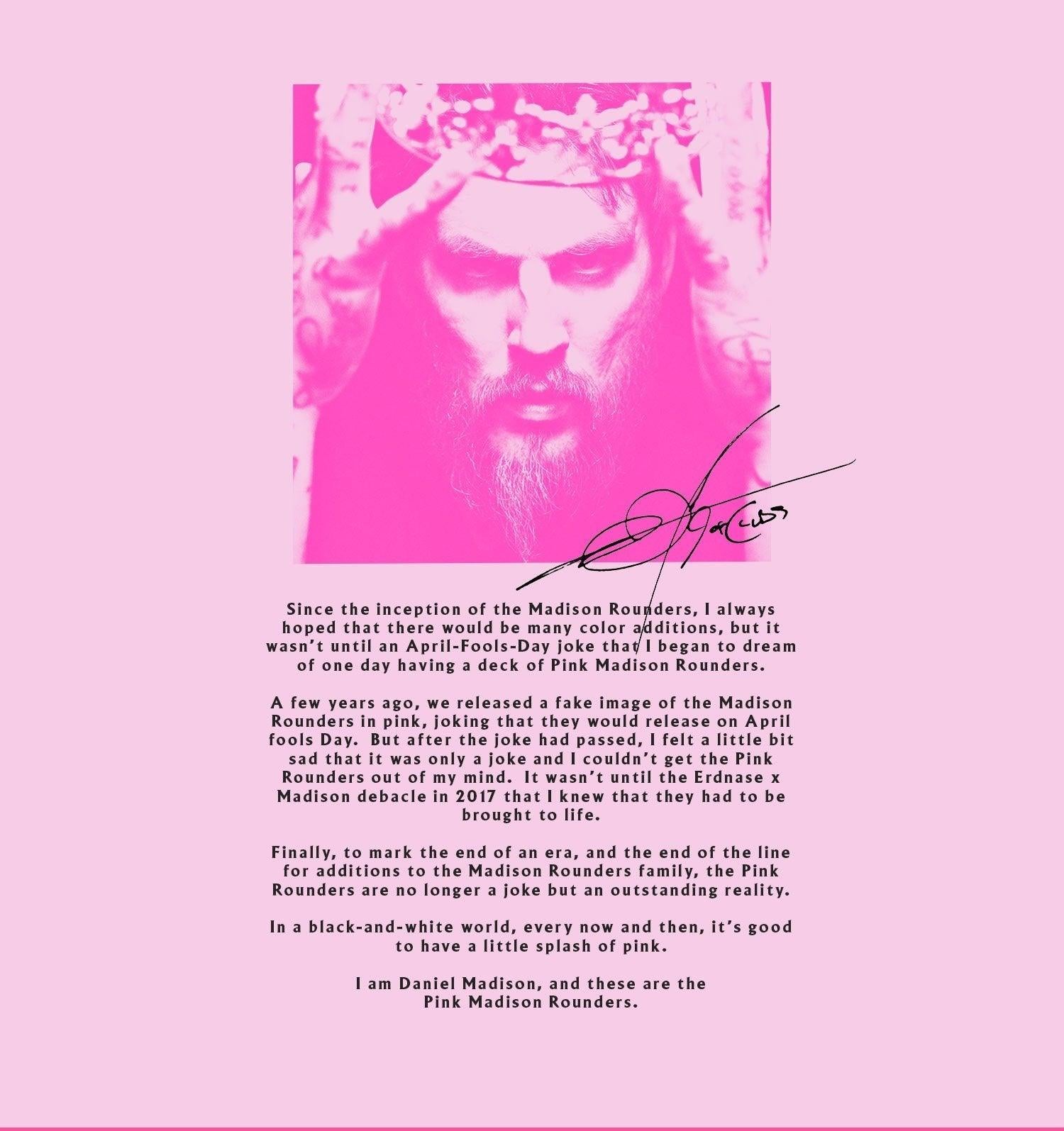 Pink Madison Rounders Playing Cards* Playing Cards by Ellusionist