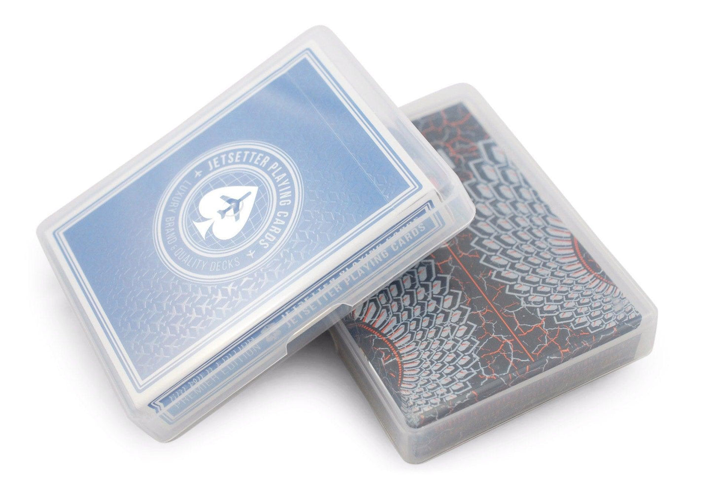 Plastic Playing Card Storage Box Playing Cards by RarePlayingCards.com