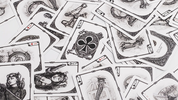 ARISTO Steampunk Playing Cards Playing Cards by RarePlayingCards.com