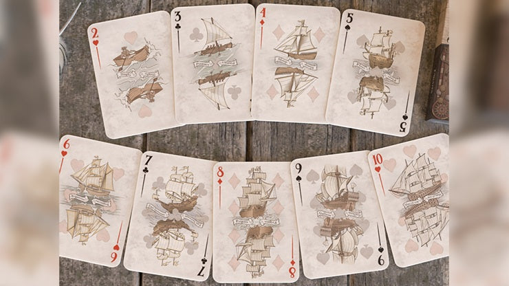 The Pirate Deck by BrainVessel Playing Cards by BrainVessel