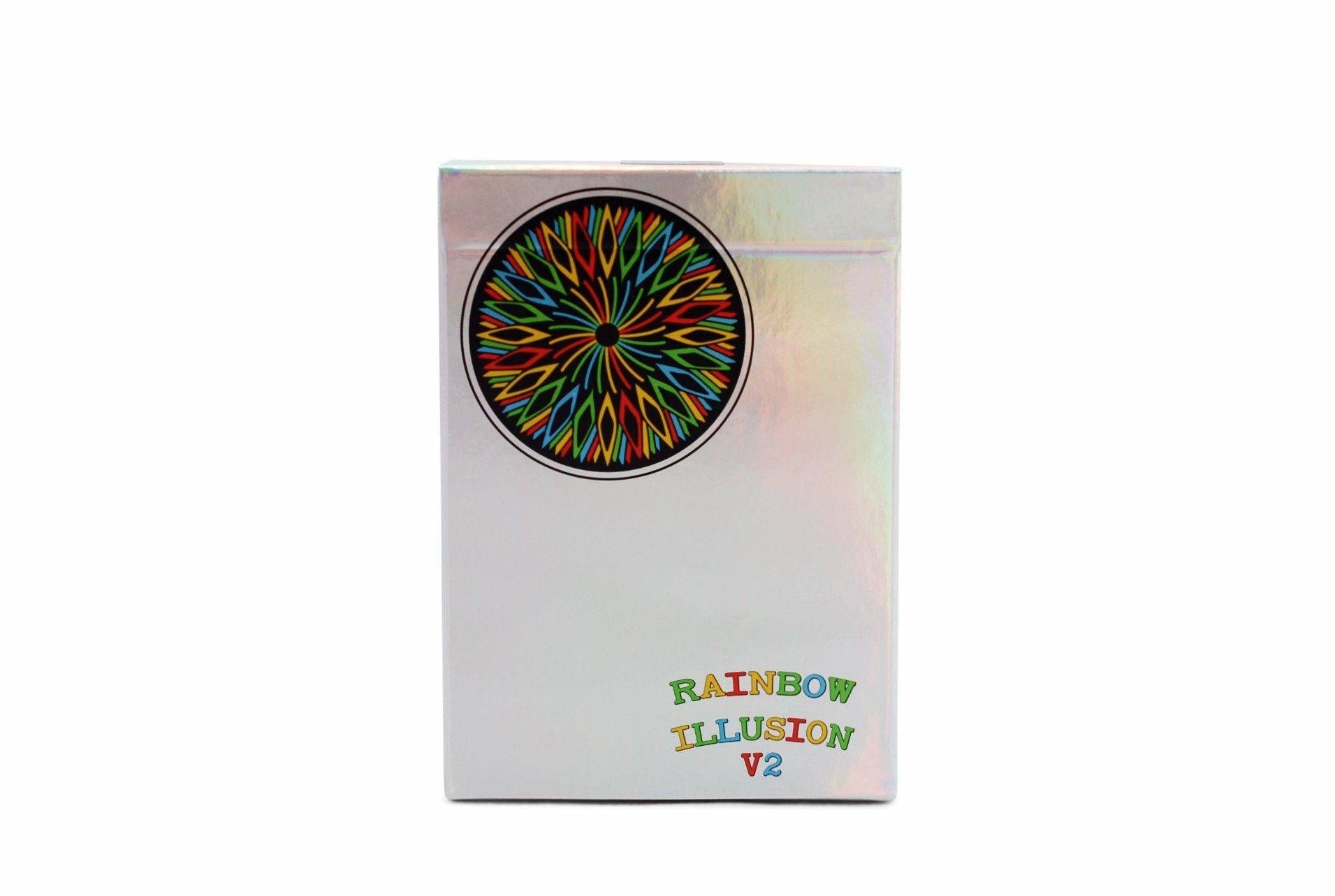 Rainbow Illusion V2 Playing Cards by Legends Playing Card Co.