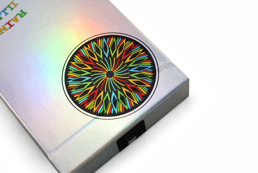 Rainbow Illusion V2 Playing Cards by Legends Playing Card Co.