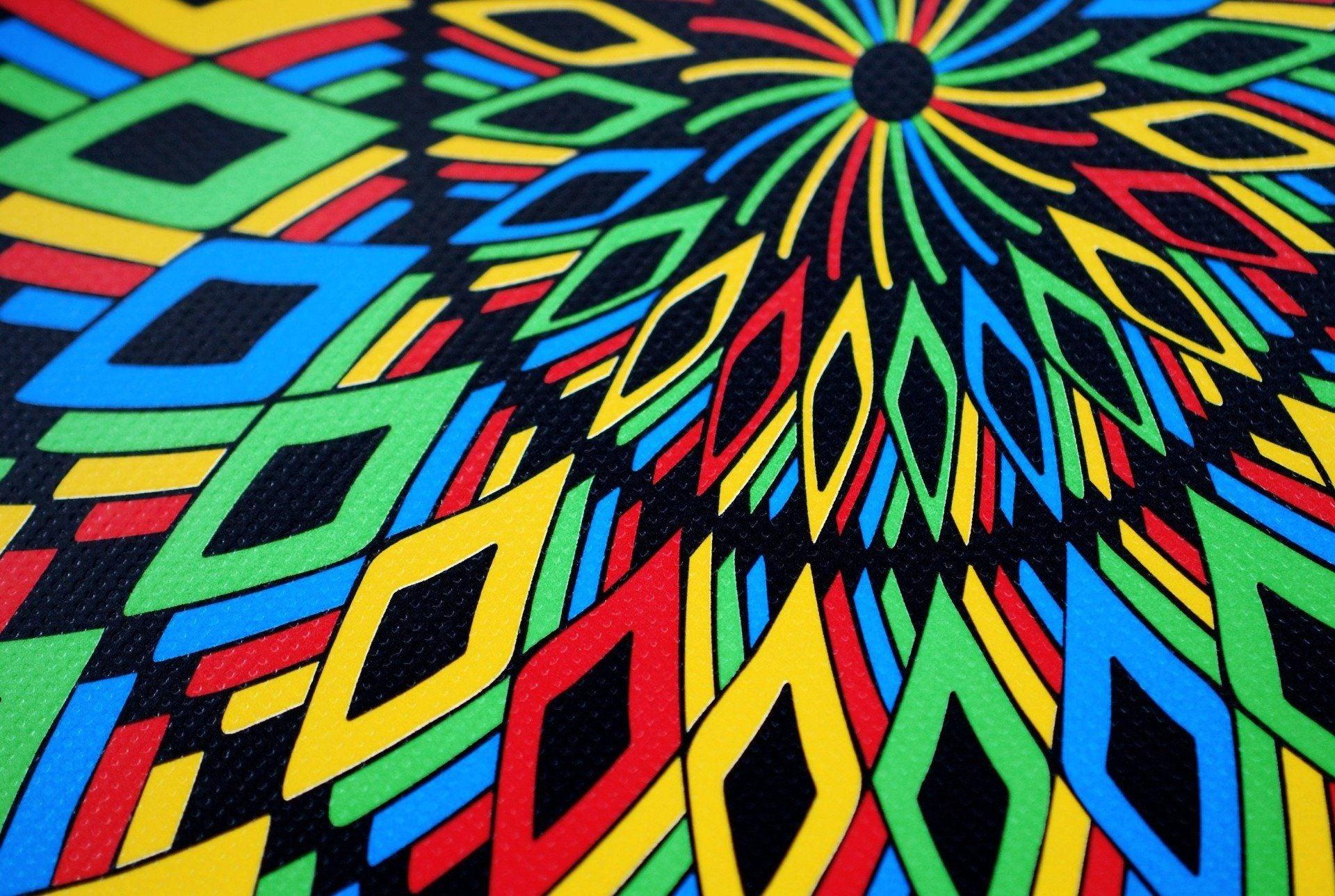 Rainbow Illusion V2 Playing Cards by Legends Playing Card Co.