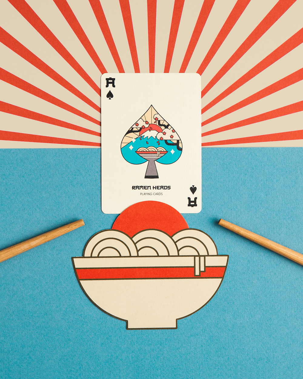 Ramen Heads Playing Cards Playing Cards by Art of Play