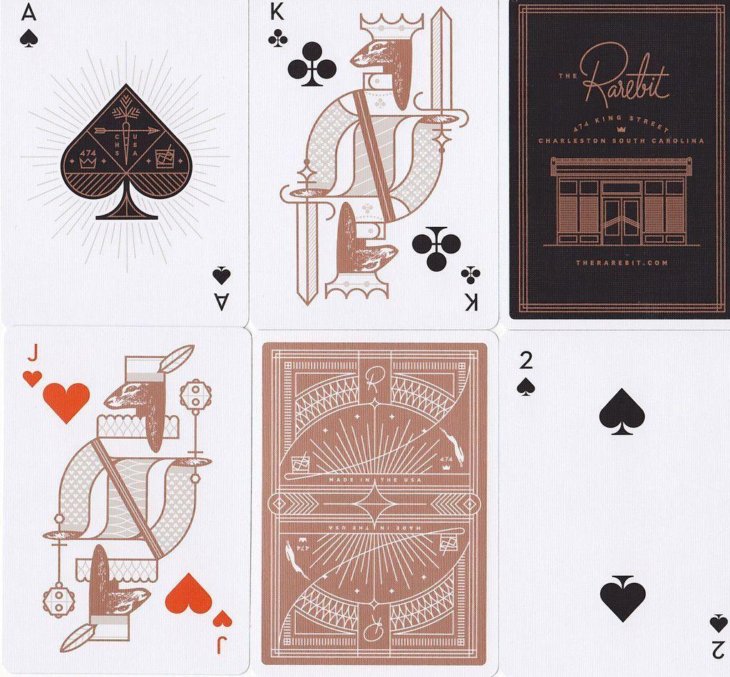 Rarebit, Copper Edition Playing Cards by Theory11