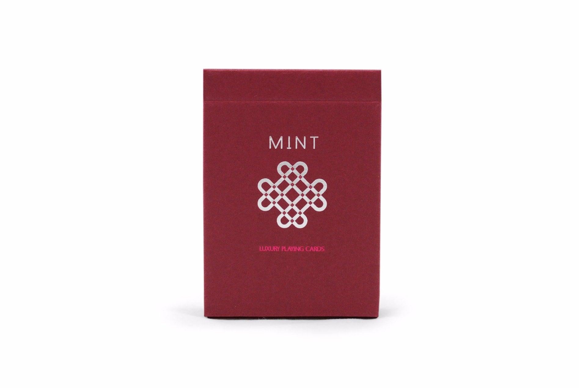 Raspberry Mint Playing Cards by 52Kards