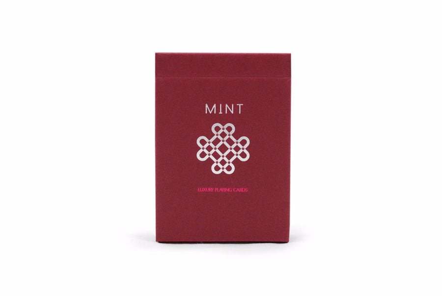 Raspberry Mint Playing Cards by 52Kards