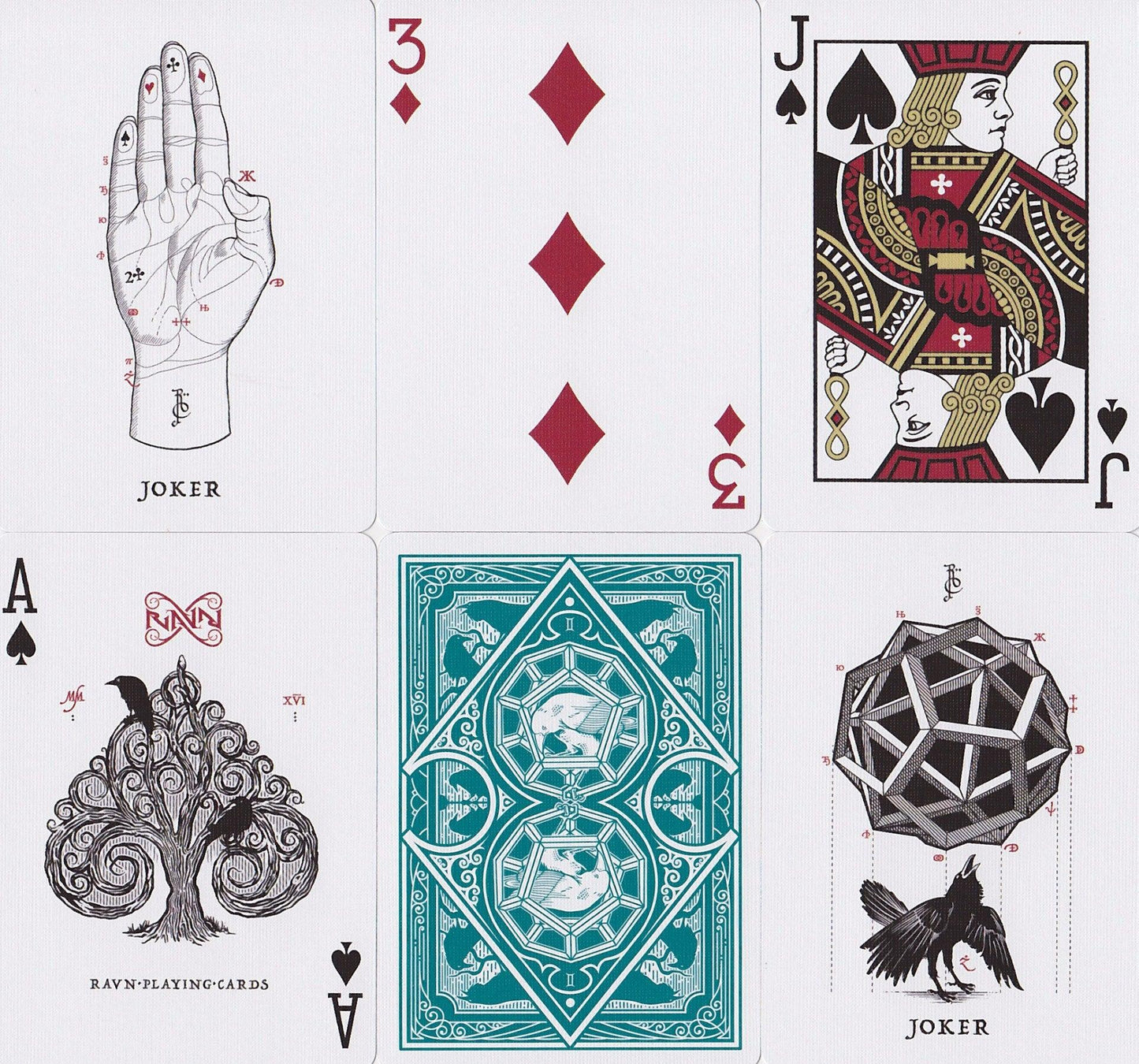 Ravn Playing Cards by Stockholm 17
