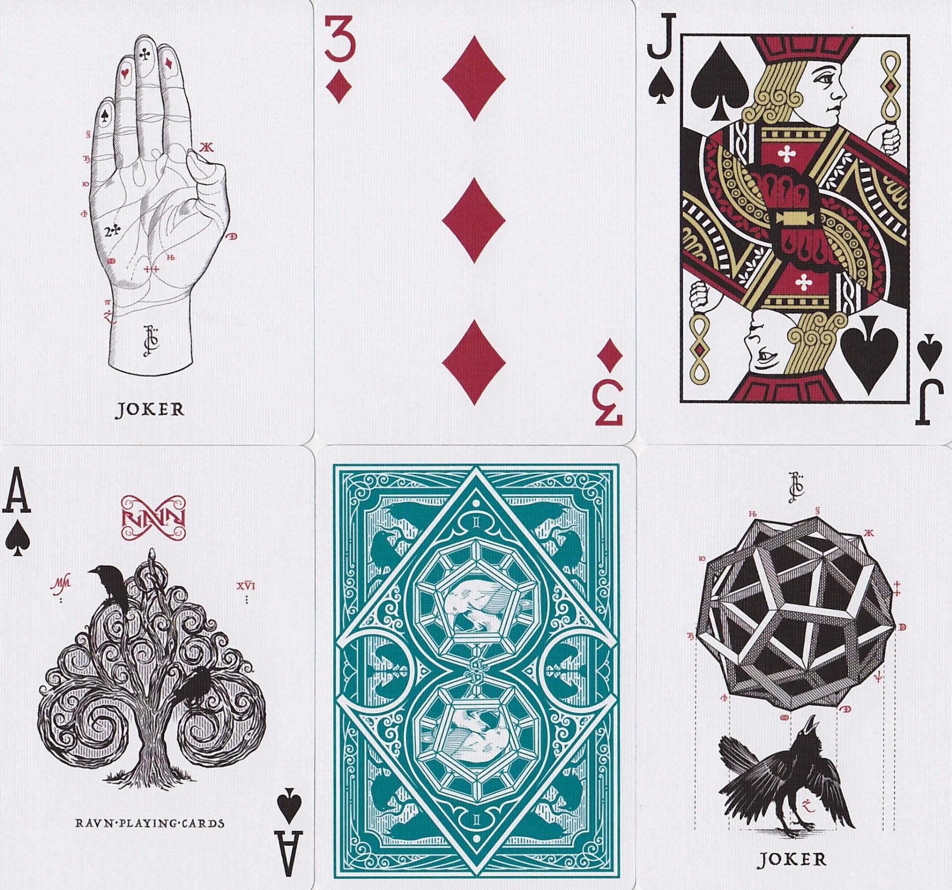 Ravn Playing Cards by Stockholm 17