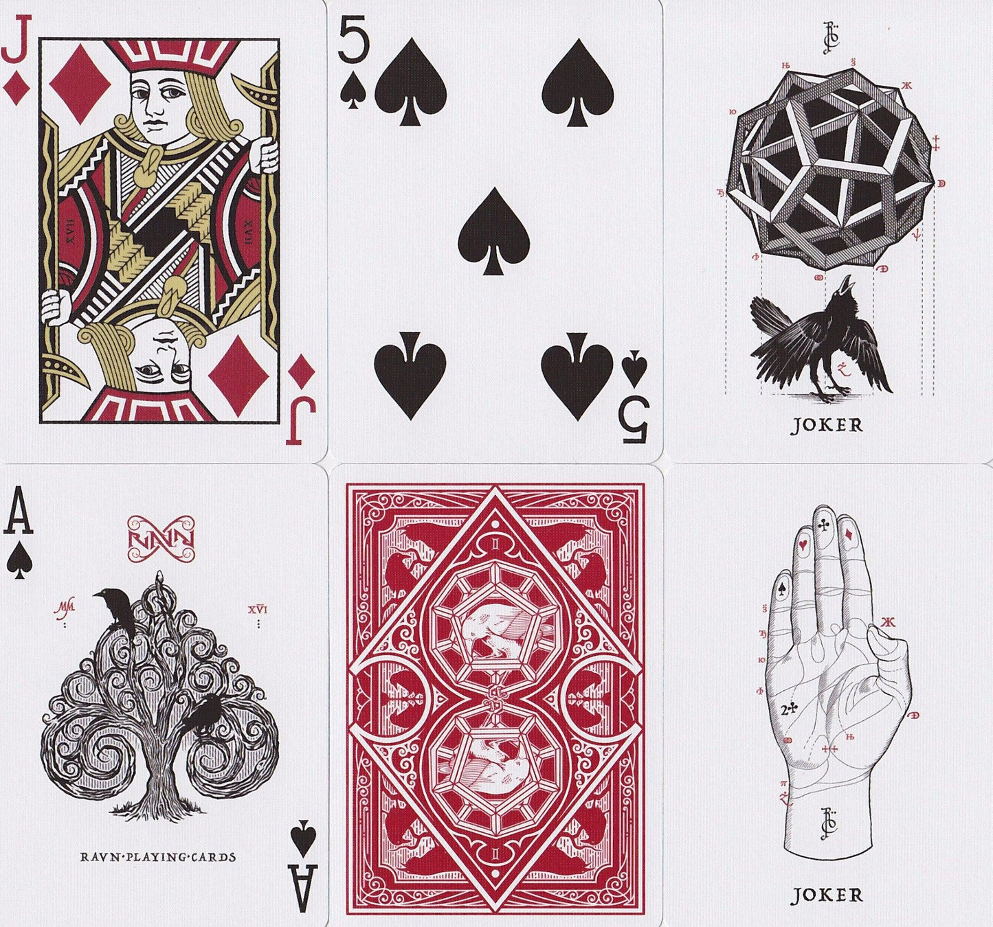 Ravn Playing Cards by Stockholm 17