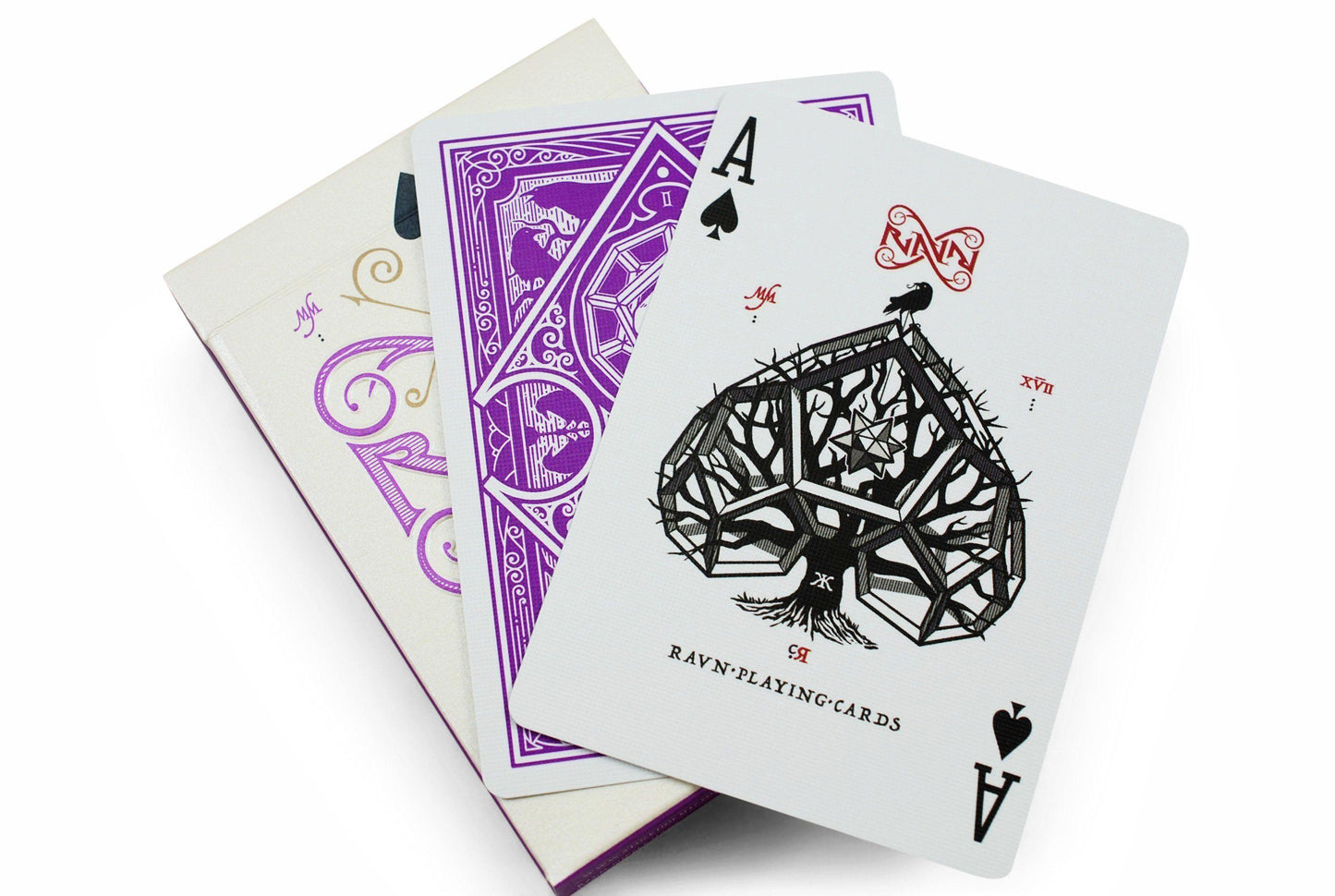 Ravn Purple Haze Playing Cards by Stockholm 17