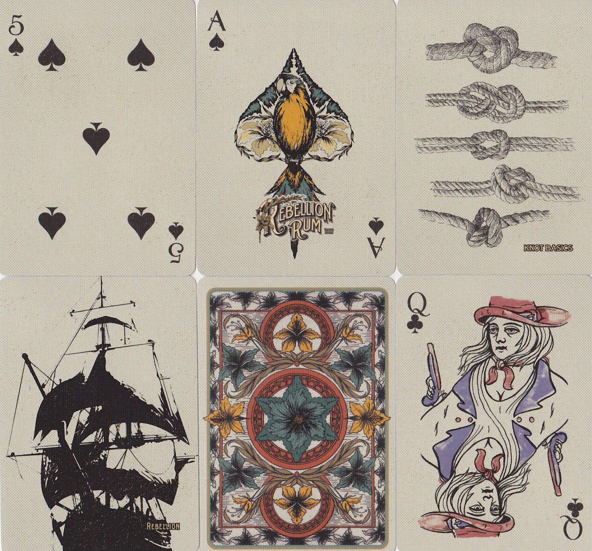 Rebellion Rum Playing Cards Playing Cards by Ellusionist