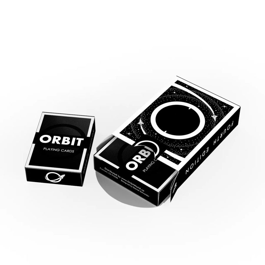 Mini Orbit V4 Playing Cards by Orbit Brown