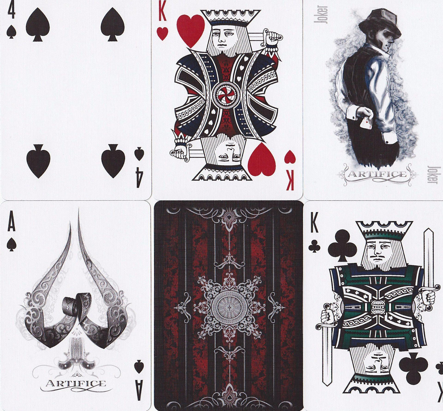 Red Artifice Playing Cards by Ellusionist