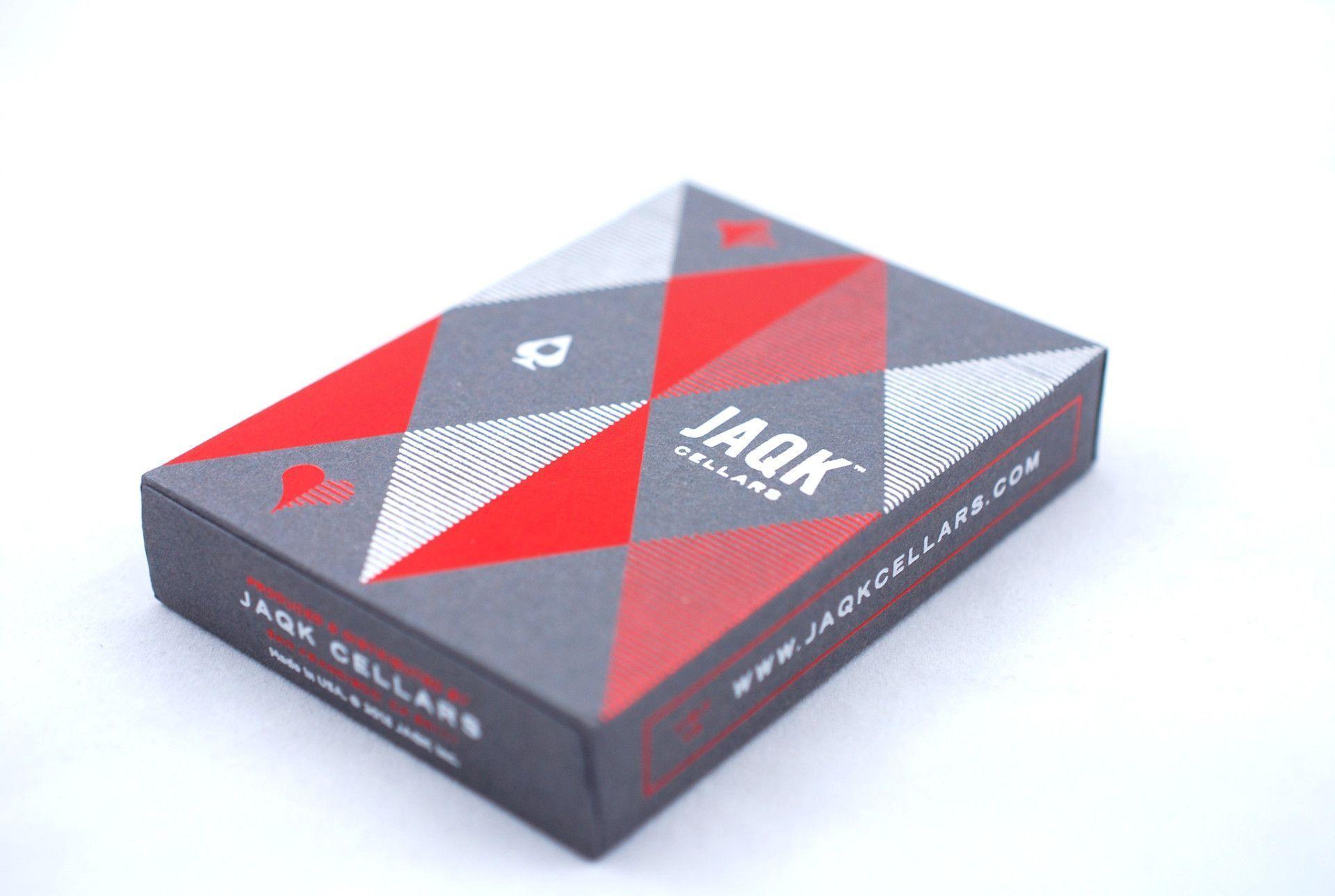 Red JAQK Playing Cards by Theory11