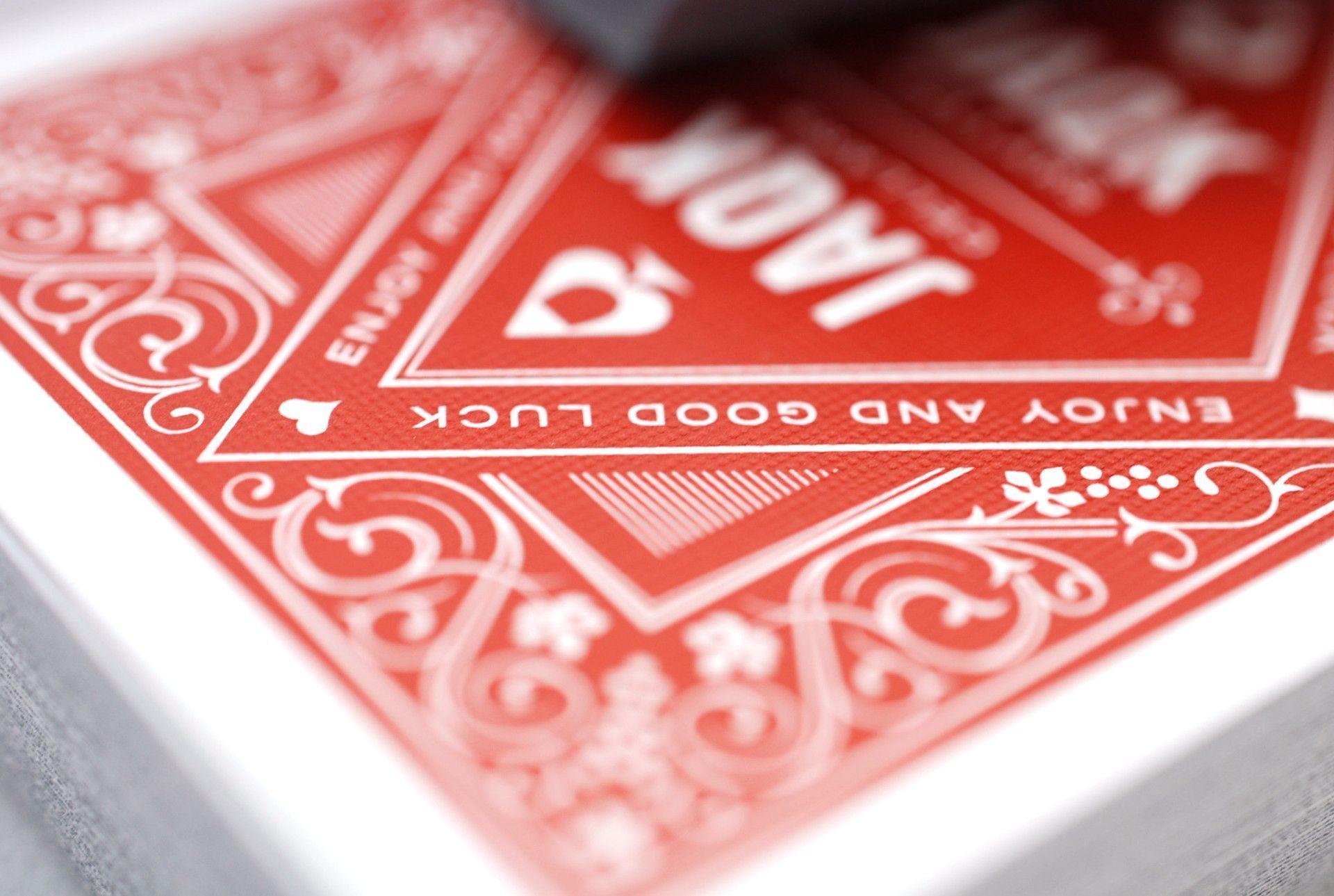Red JAQK Playing Cards by Theory11