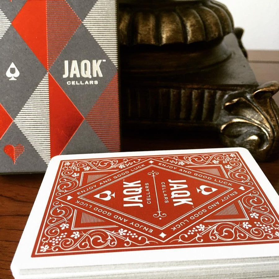 Red JAQK Playing Cards by Theory11