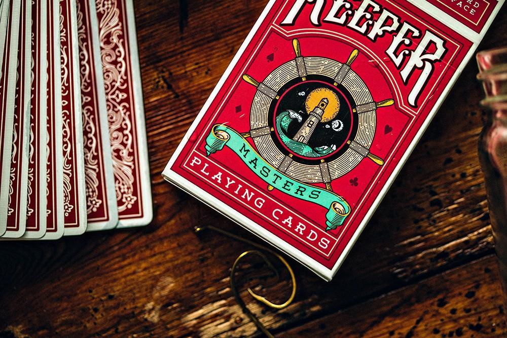 Red Keepers Playing Cards by Ellusionist