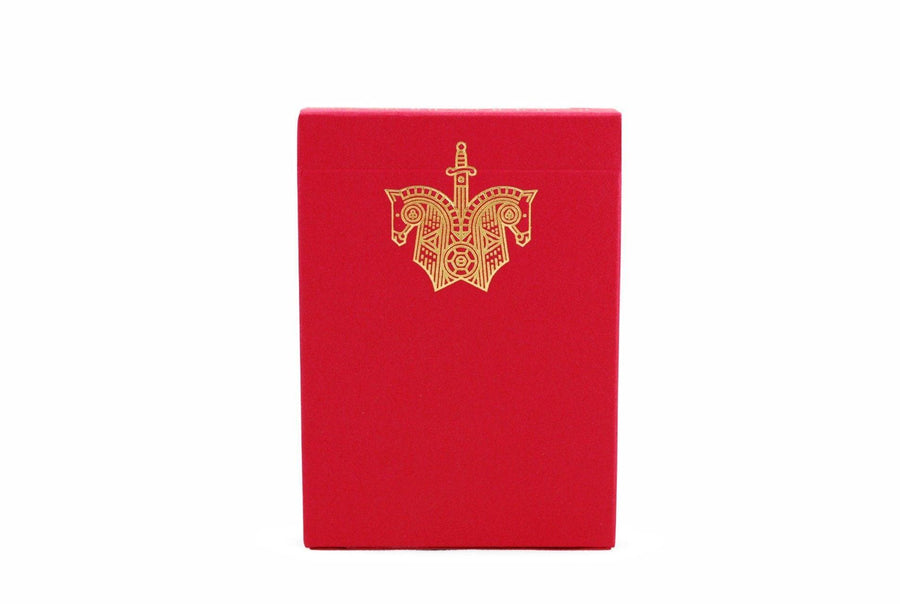 Red Knights Playing Cards Playing Cards by Ellusionist