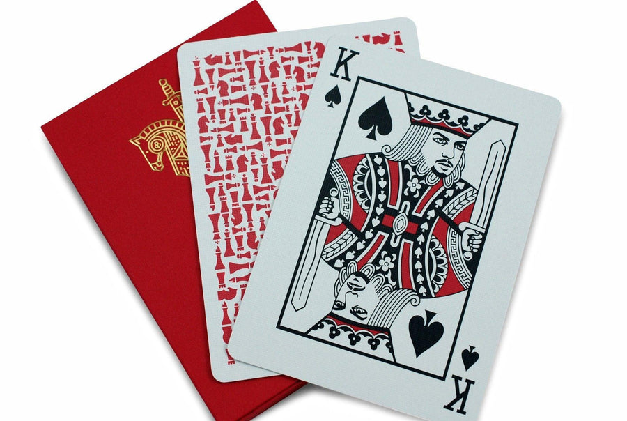 Red Knights Playing Cards Playing Cards by Ellusionist