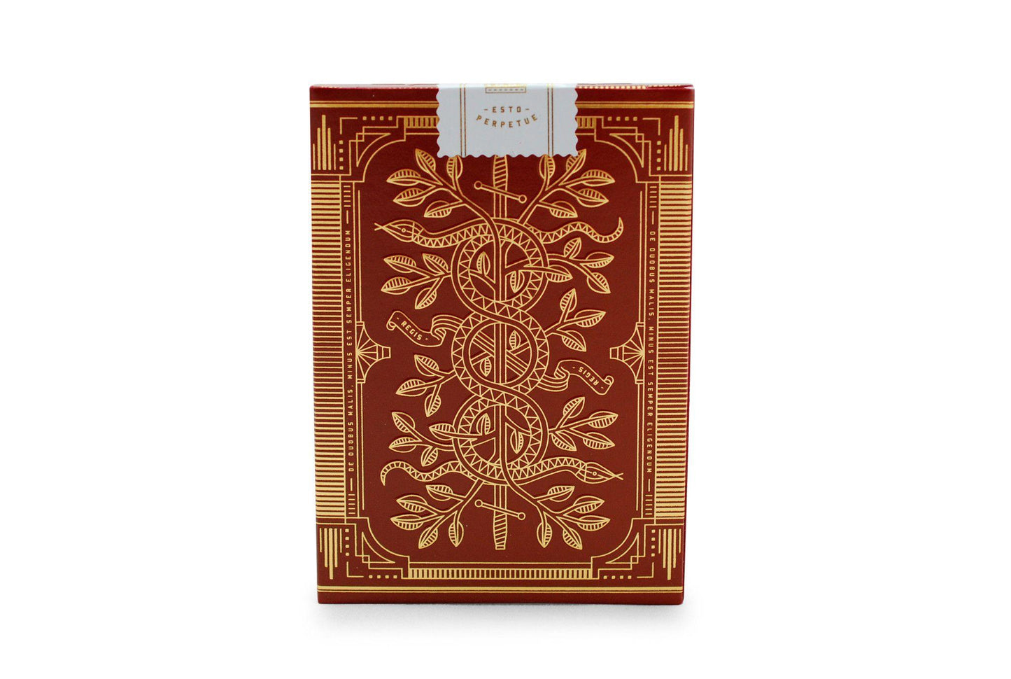 Red Monarchs Playing Cards by Theory11