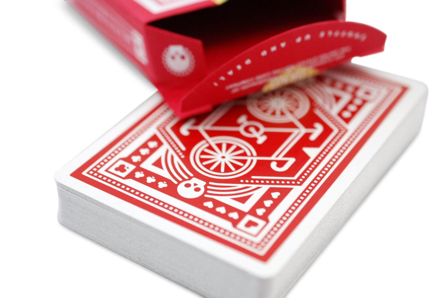 Red Wheel Playing Cards by Art of Play