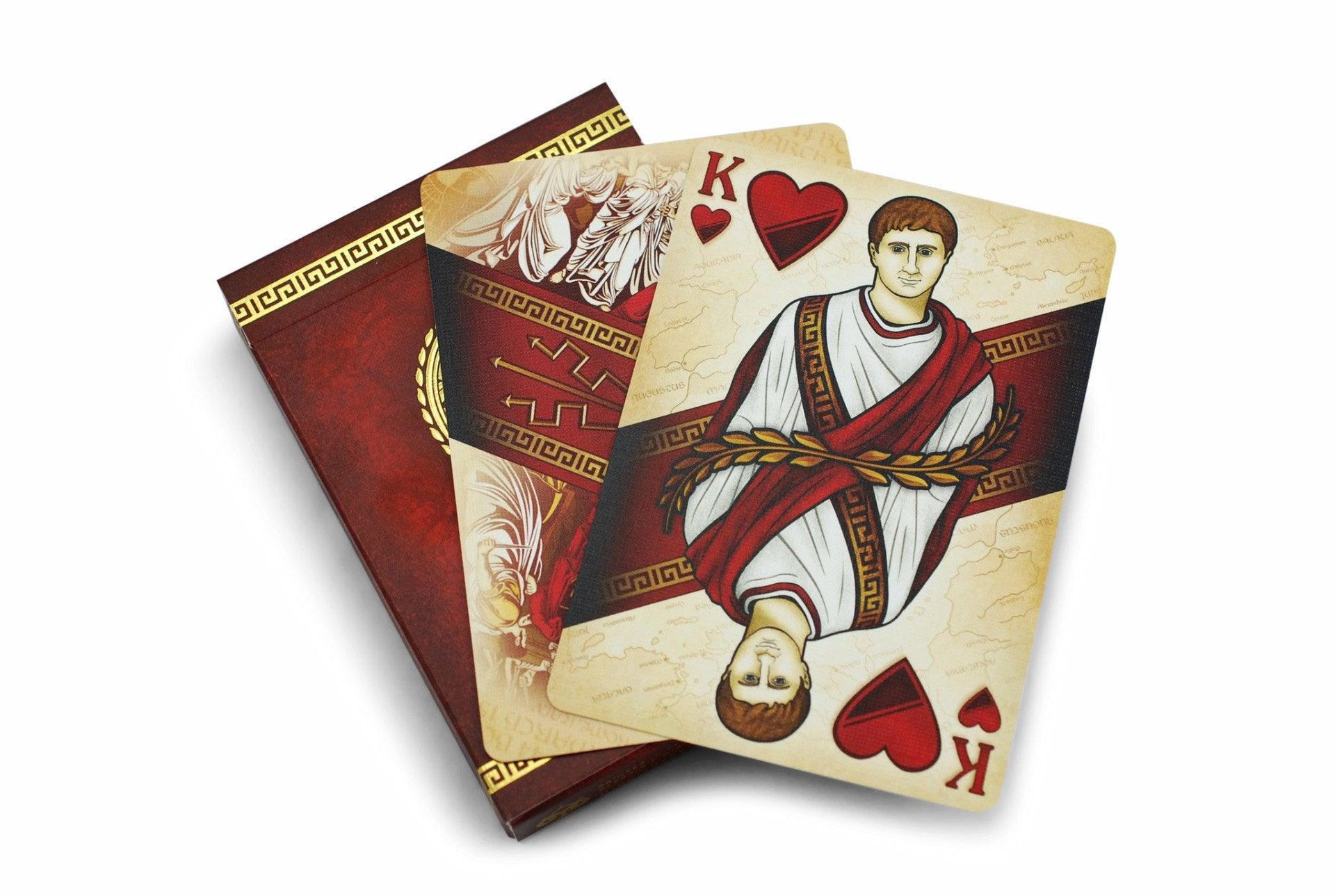 Rome: Caesar Edition Playing Cards by Midnight Cards