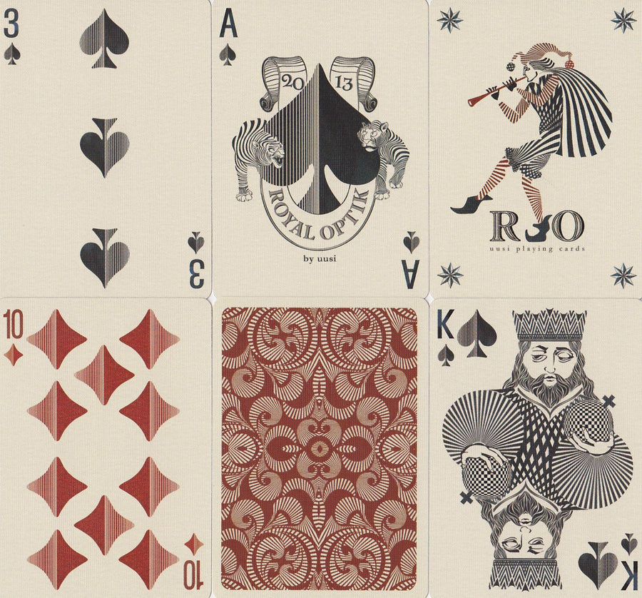Royal Optik Playing Cards by Uusi