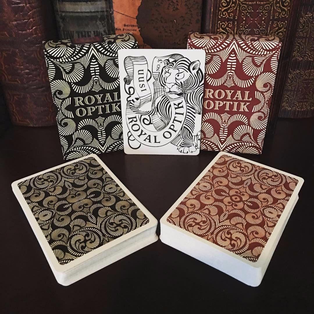 Royal Optik Playing Cards by Uusi