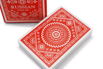 Russian Folk Art Playing Cards by US Playing Card Co.
