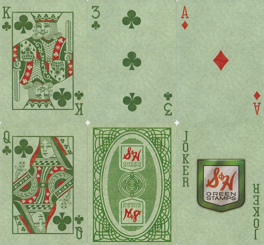 S&H Green Stamps Playing Cards by Classics Playing Cards