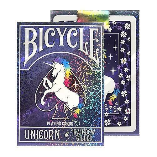 Gilded Bicycle Rainbow Unicorn Playing Cards Playing Cards by US Playing Card Co.