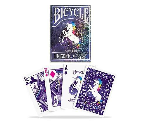 Gilded Bicycle Rainbow Unicorn Playing Cards Playing Cards by US Playing Card Co.