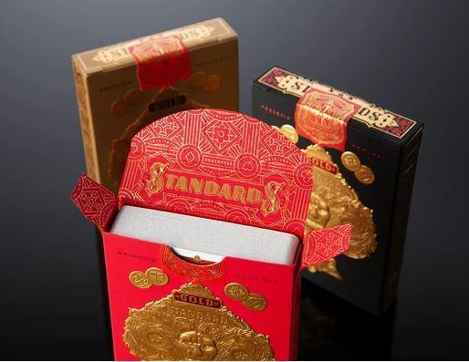 STANDARDS Black & Red Edition Playing Cards by Art of Play