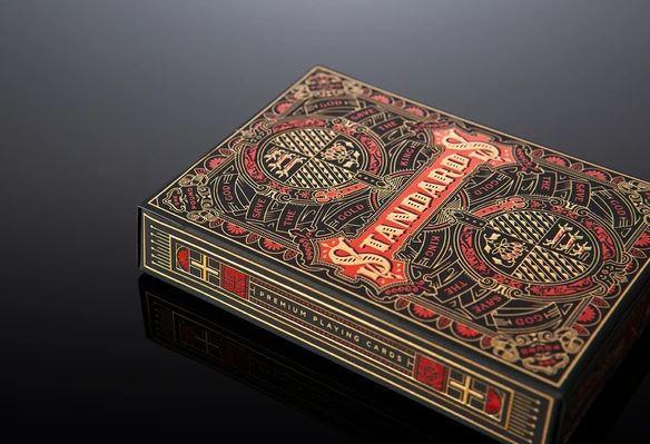 STANDARDS Black & Red Edition Playing Cards by Art of Play
