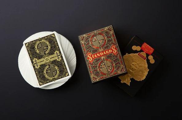STANDARDS Black & Red Edition Playing Cards by Art of Play