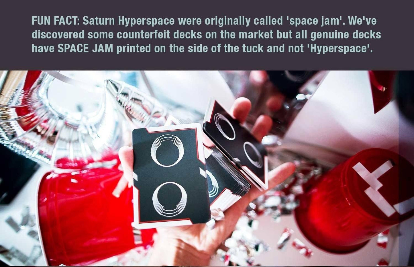 Saturn Hyperspace Playing Cards by Ellusionist