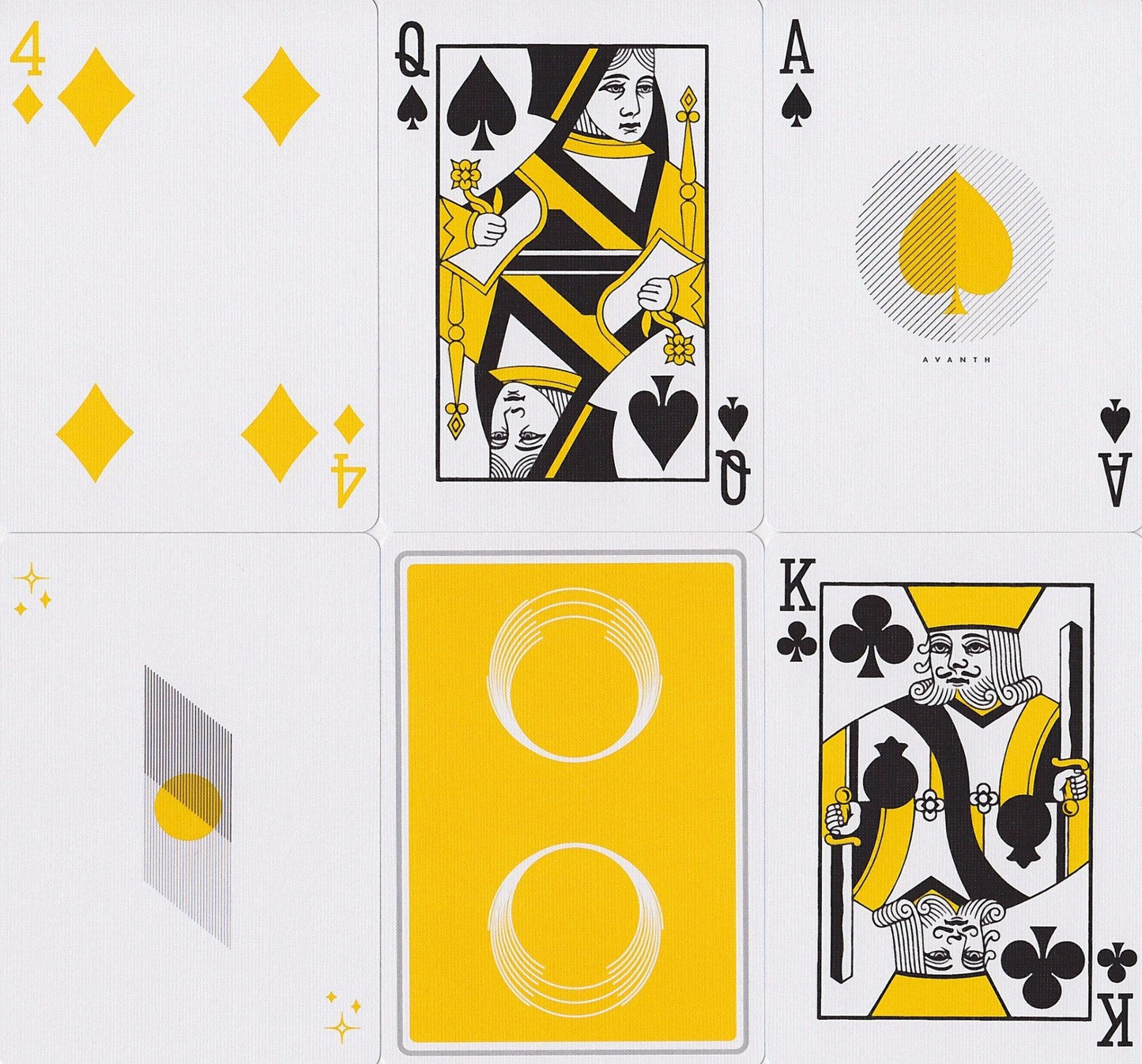 Saturn: Honeycomb Playing Cards by Avanth