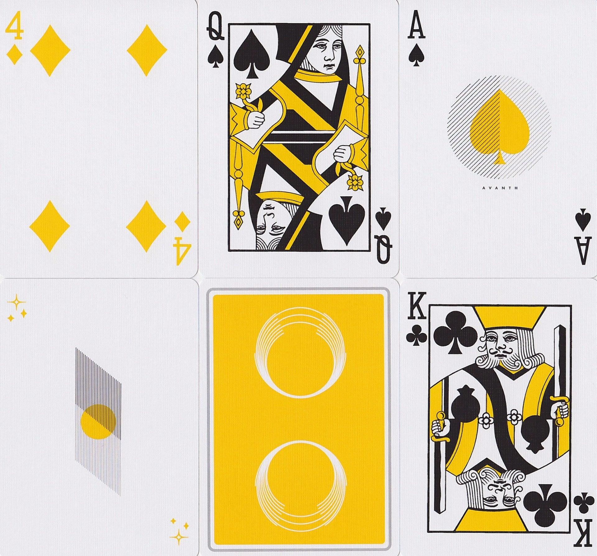 Saturn: Honeycomb Playing Cards by Avanth