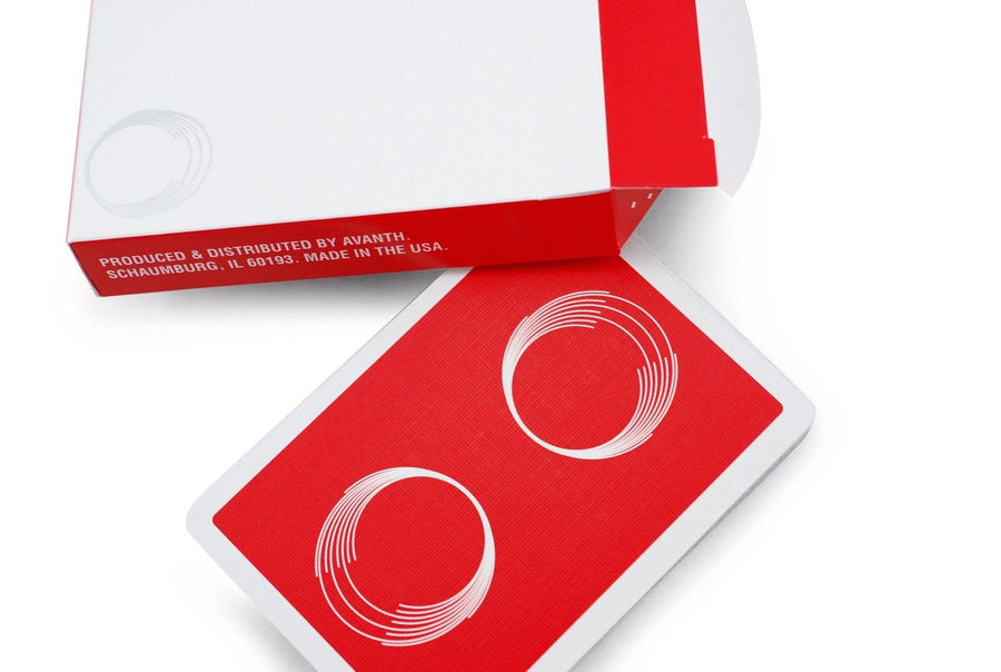Saturn Red October Playing Cards* Playing Cards by Avanth