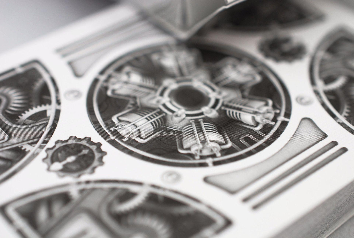 Silver Steampunk Playing Cards by US Playing Card Co.