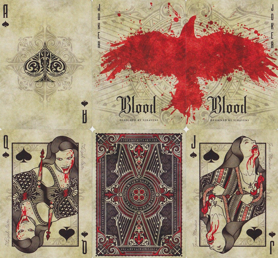 Sisterhood of Blood Playing Cards by Expert Playing Card Co.