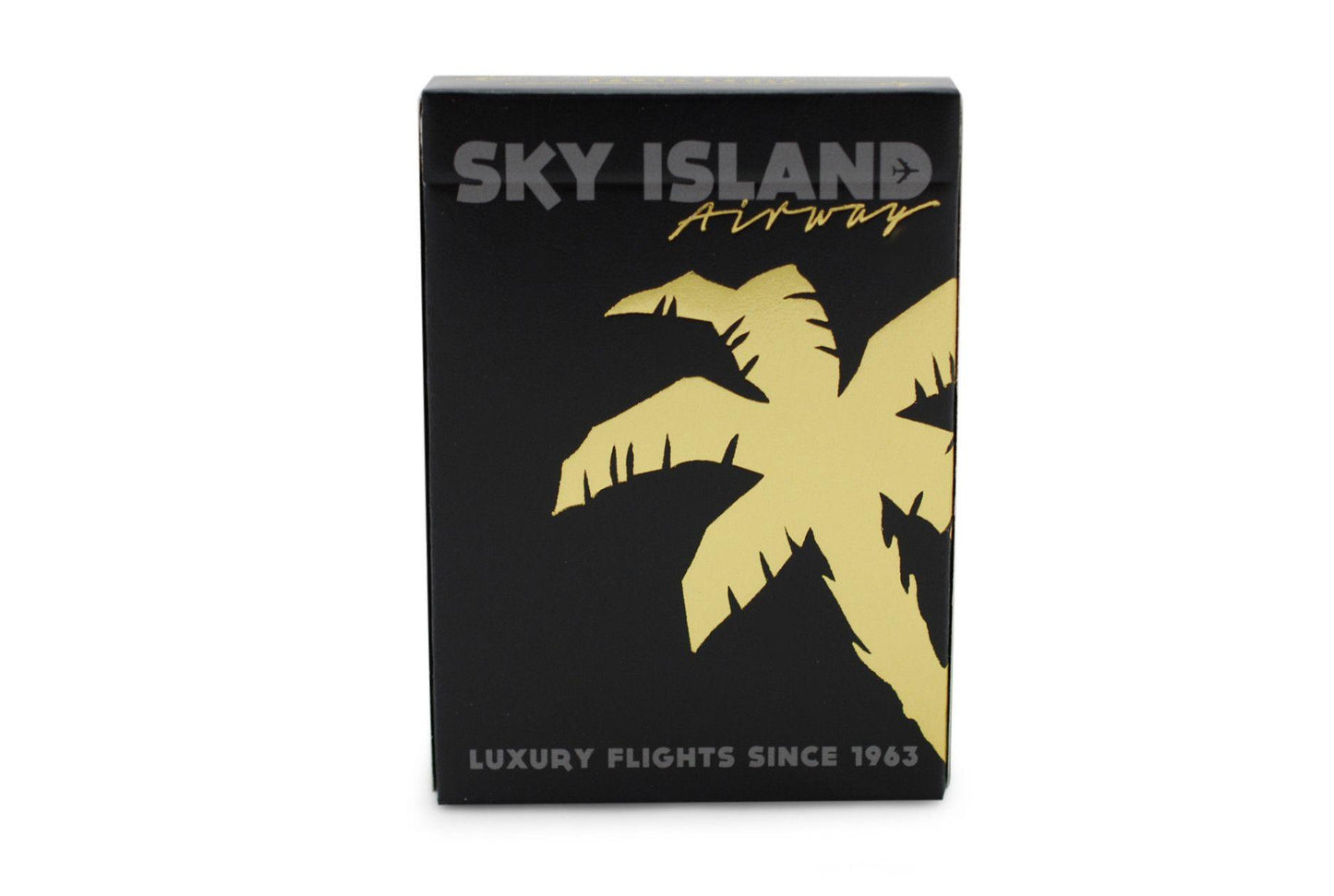 Sky Island Black Playing Cards by The Blue Crown