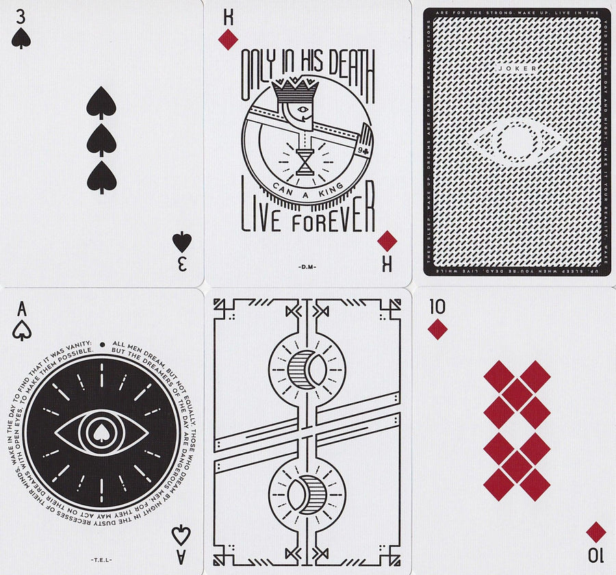Sleepers V2 Insomniac Playing Cards by Ellusionist