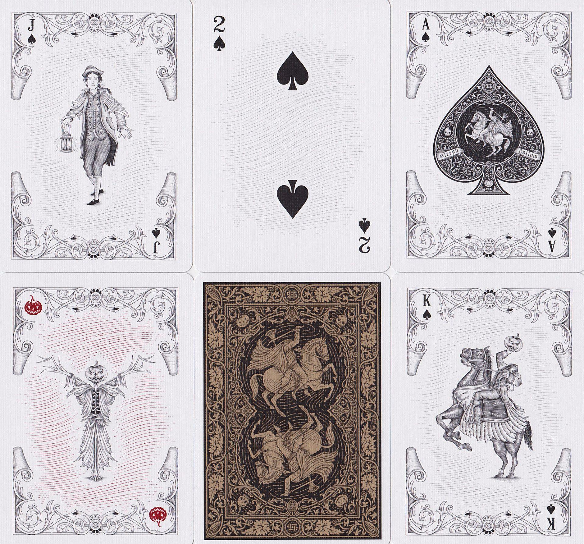 Sleepy Hollow Playing Cards Playing Cards by Pure Imagination Projects