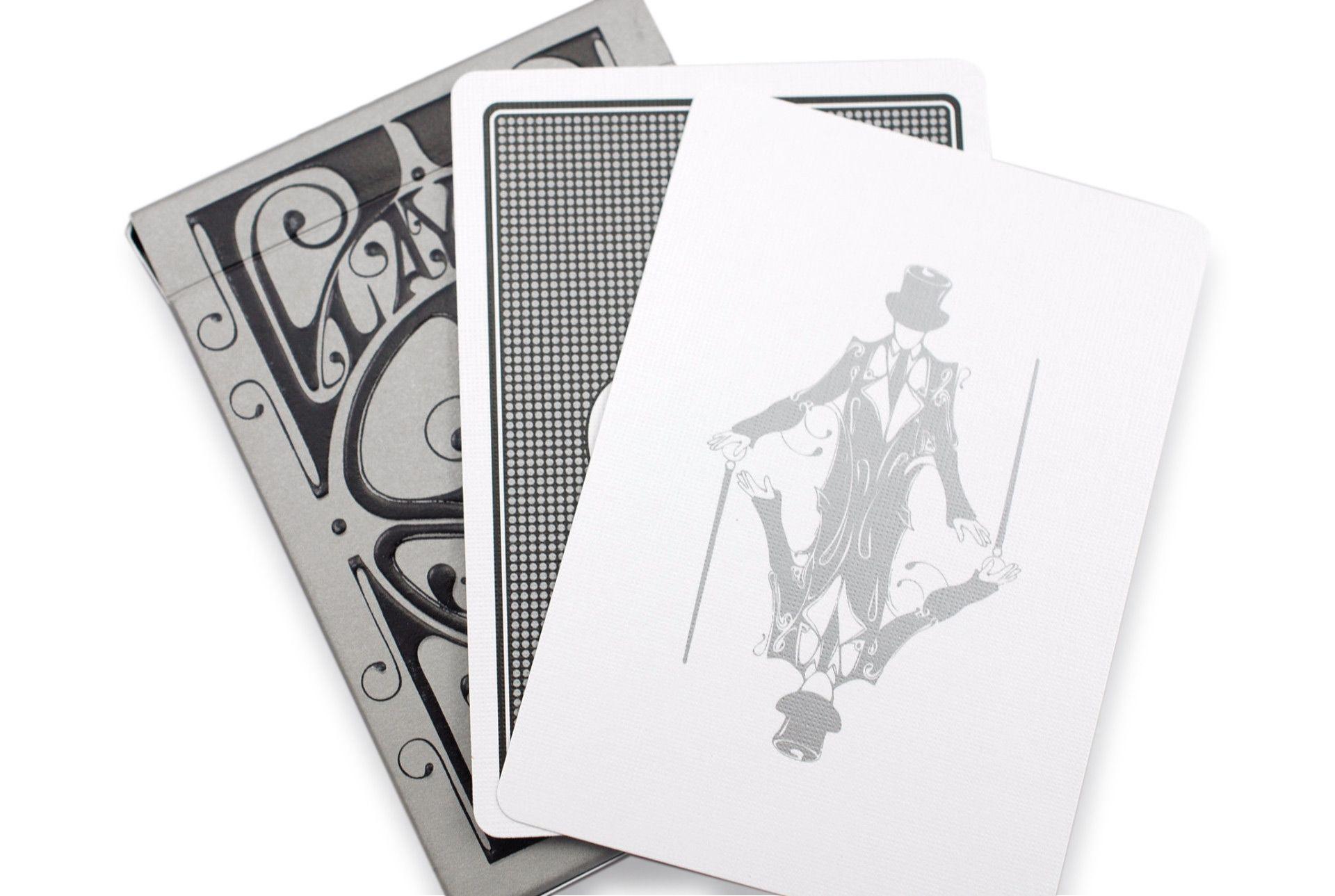 Smoke & Mirrors Carbon Playing Cards by Dan & Dave
